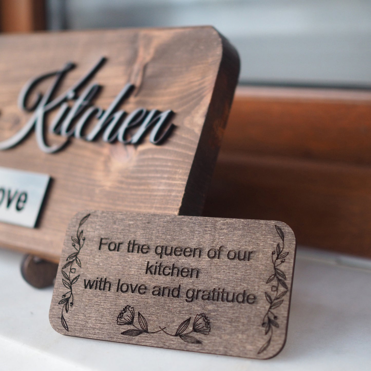 Personalized Kitchen Name Sign